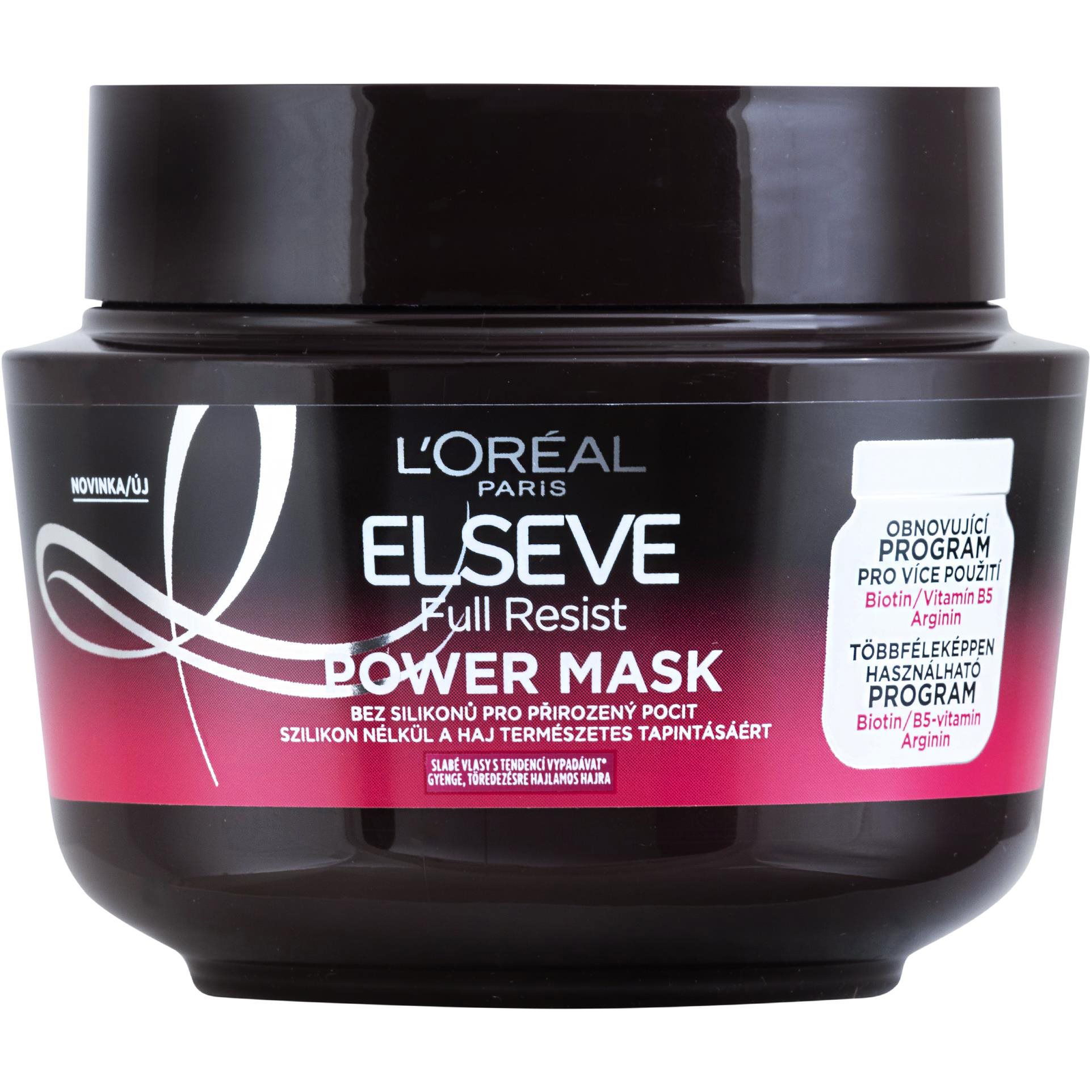 ĽORÉAL PARIS Elseve Full Resist Power Hajpakolás 300 ml (3600523897988)