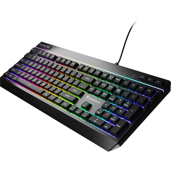 GENESIS Rhod 530 tastatur Spil USB QWERTY US engelsk Sort
