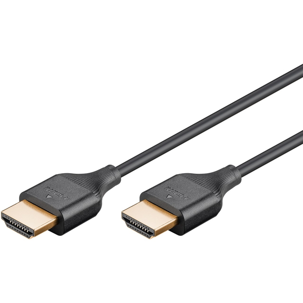 Goobay 75295 HDMI apa - HDMI apa Kábel Ethernettel 3m - Fekete