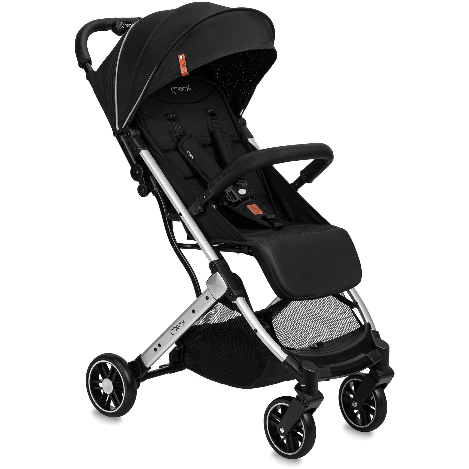 MoMi Estelle Light fekete, ezüst kerettel (5900495755940)