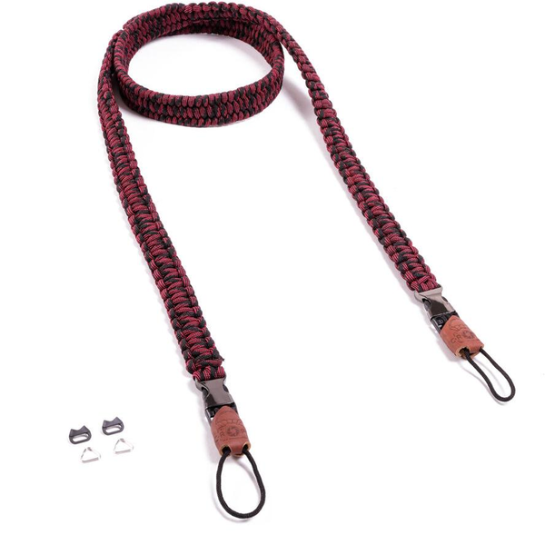 C-ROPE Kameragurt Traveler aus Paracord 140cm Red Dots retail