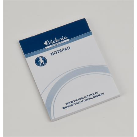 Victoria A7 Jegyzettömb sima - Fehér (250 lap) (A/7)