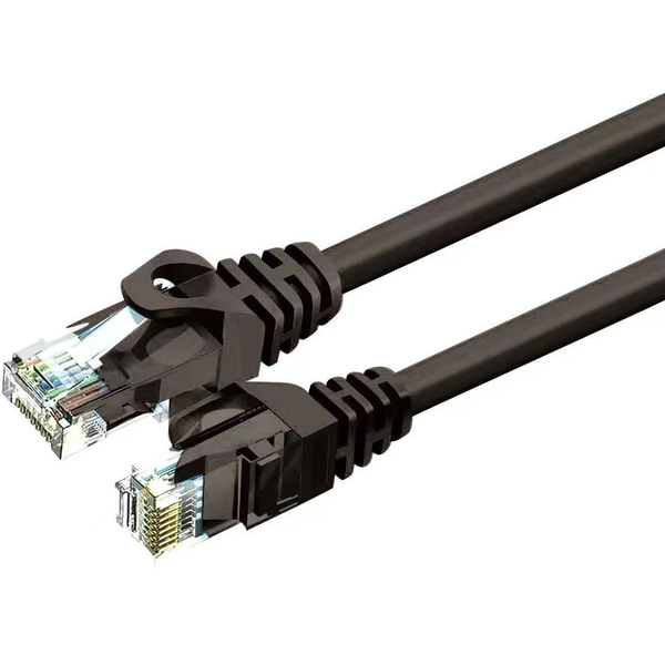 ZOY Kabel Sieciowy Ethernet Cat. 6 UTP CCA Czarny 2m 