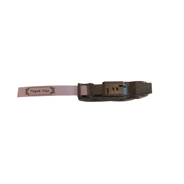 Brother TZE-MQF31 етикетна лента Черен