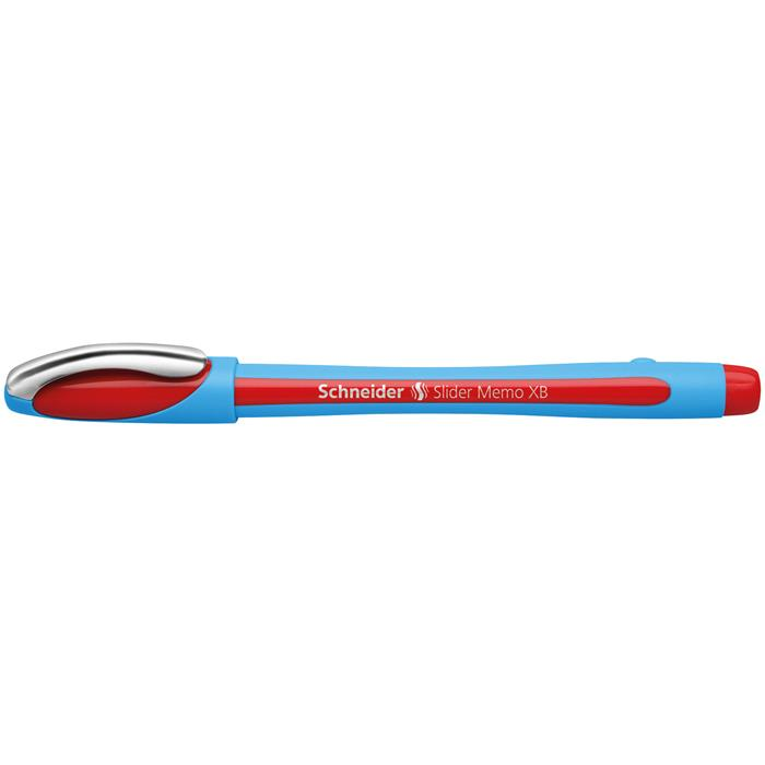 Schneider Slider Memo Kupakos Golyóstoll - 0.7 mm / Piros (150202)