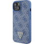 Guess GUHCP15SP4TDSCPB iPhone 15 6.1" Kék Keménytok Crossbody 4G Fém Logo