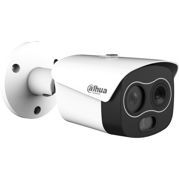 Dahua TPC-BF1241-B3F4-DW-S8 Hőmérsékleti kamera, 256x192, 4MP vizuális, AI, PoE, IP67