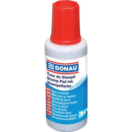 Donau Bélyegzőfesték 30ml - Piros (7808001PL-F04)