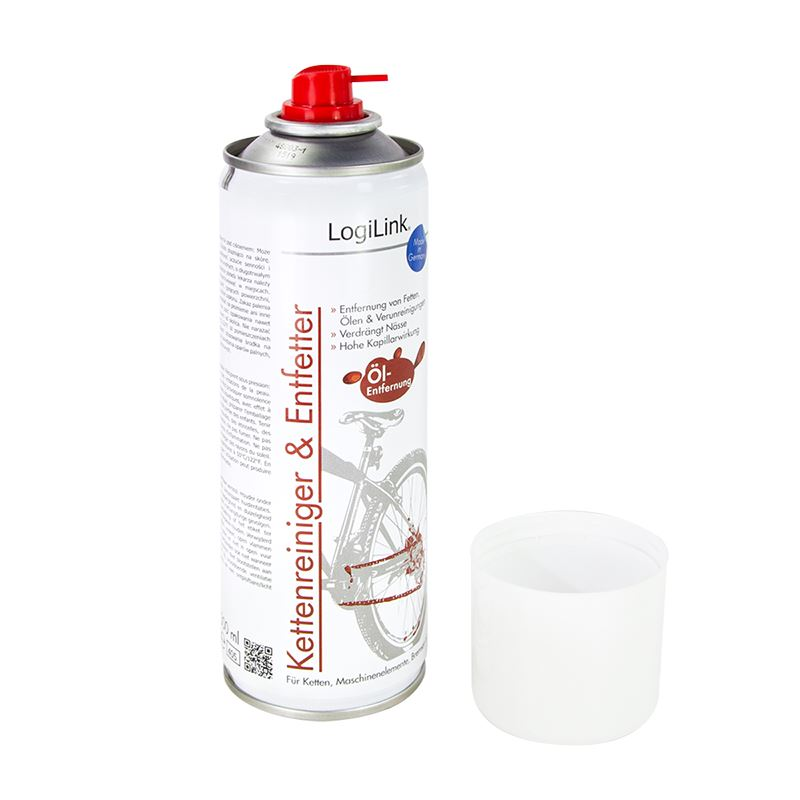 LogiLink lánctisztító és zsíroldó spray kerékpárokhoz 300ml (RP0020) (RP0020)