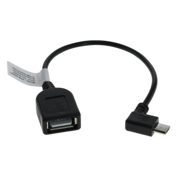 Micro USB OTG adapter fekete