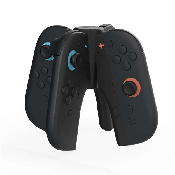 Hyperkin M07725 UltraBeam II Nintendo Switch 2 Joy-Con projektoros fekete töltőmarkolat (M07725)