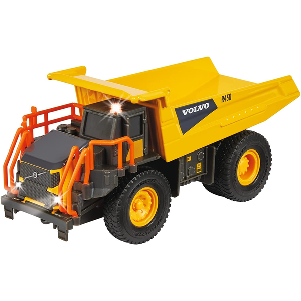 Simba Majorette G.S. Volvo billenős teherautó - Sárga/piros