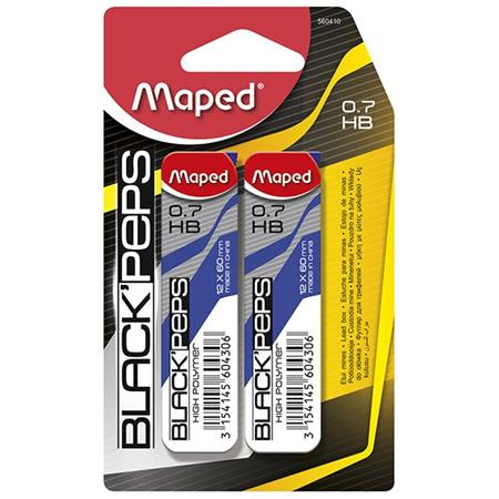 Maped Black Peps Grafitbél - 0.7mm / HB (560410)