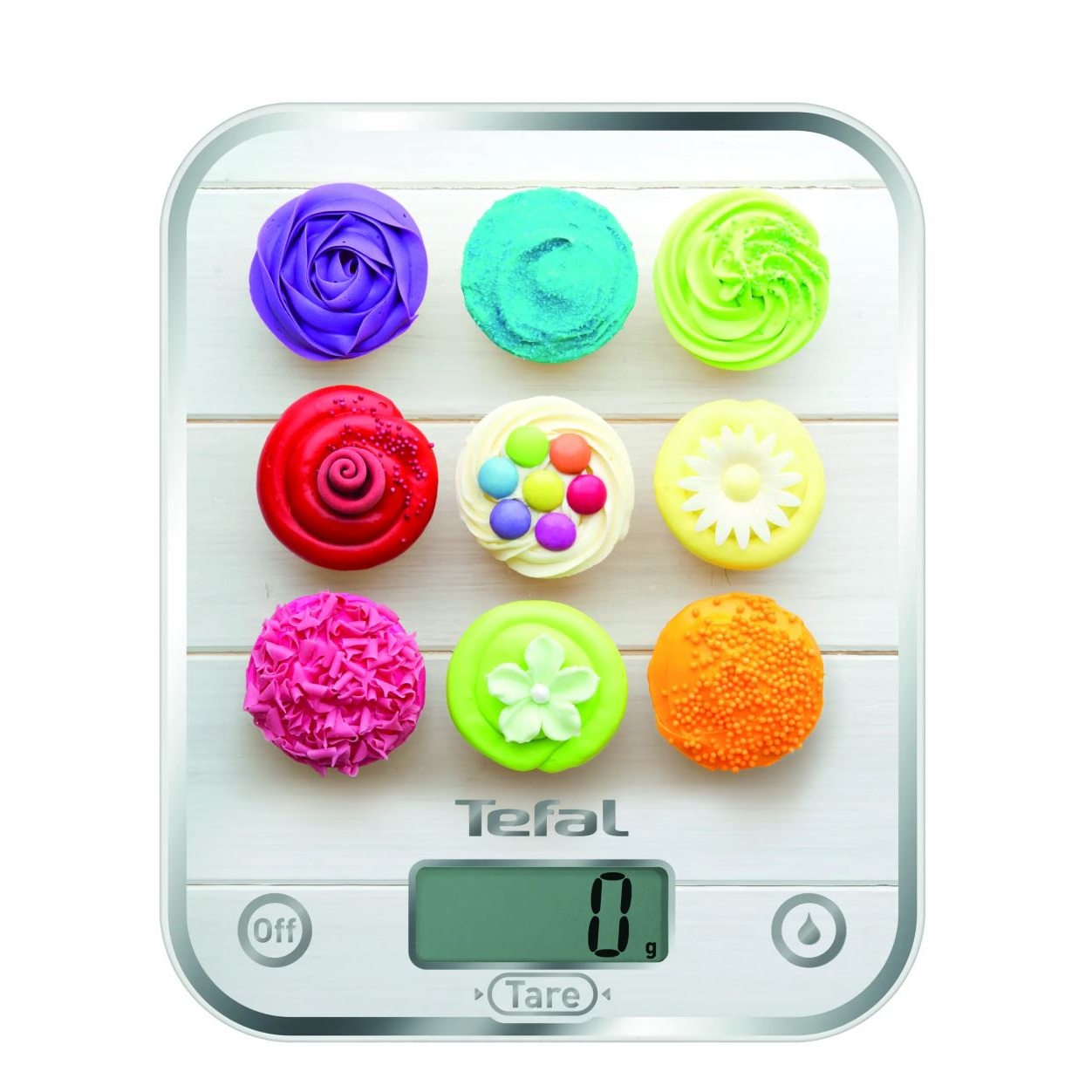 Tefal BC5122V1 Optiss Decor konyhai mérleg Cupcakes (BC5122V1)