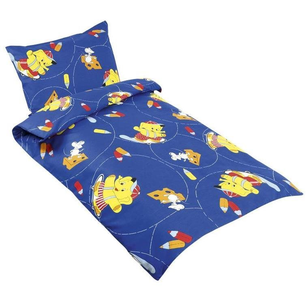 Bellatex Agata - 90 × 135, 45 × 60 cm - Dark blue elephant