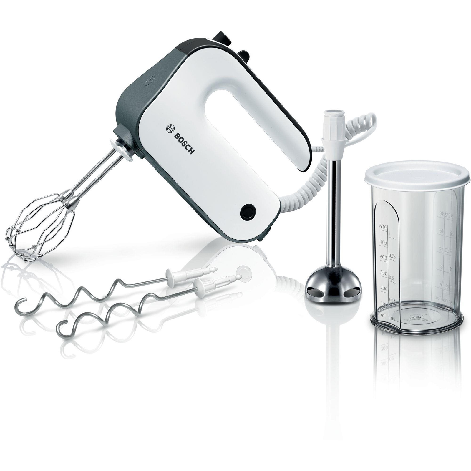 Bosch MFQ49700 mixér Ručný mixér 850 W Čierna, Biela (4242005303984)