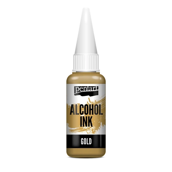 Pentart 20 ml arany metál alkoholos tinta (21050)