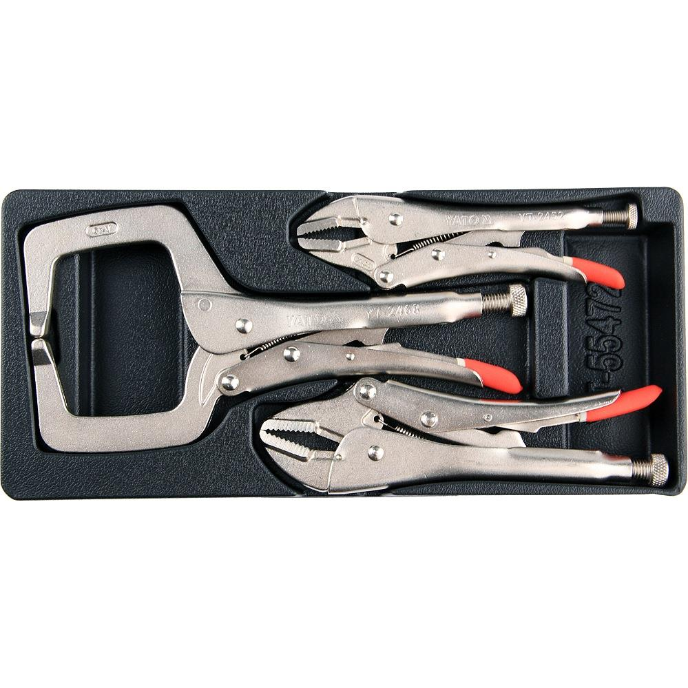 YATO dugaszolóbetét - fogó 2x önzáró, hegesztés (5906083554728)