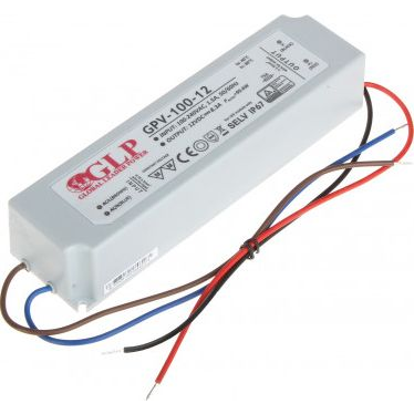 GLP GPV-100-12 100W 12V 8.3A IP67 LED tápegység