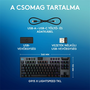 Logitech G915 X LIGHTSPEED TKL US vezeték nélküli fekete billentyűzet