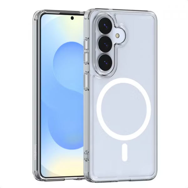 Samsung S26 Plus TPU+PC mágneses szil tok, Átlát