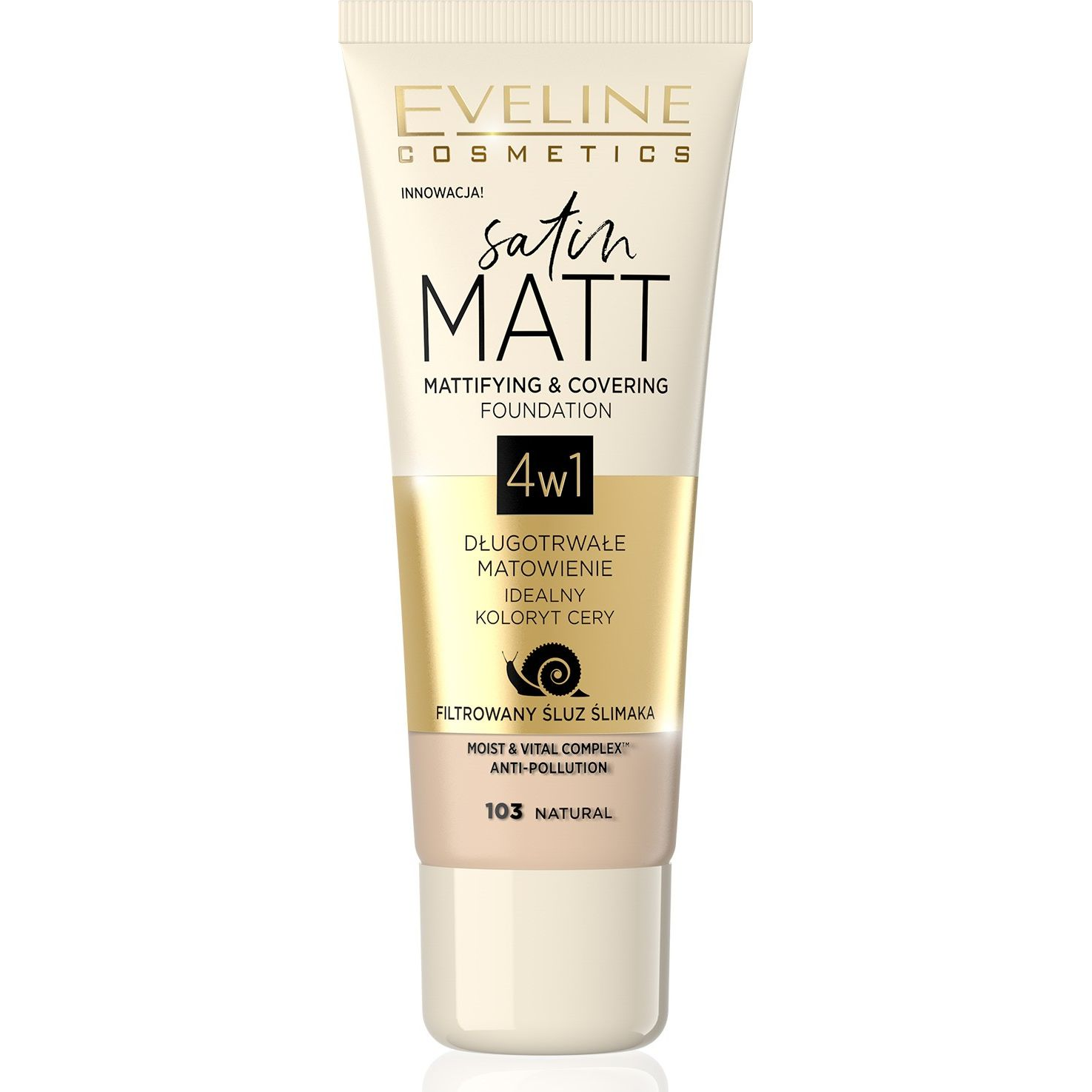 EVELINE COSMETICS Satin Matt No 103 Natural, 30 ml (087637)