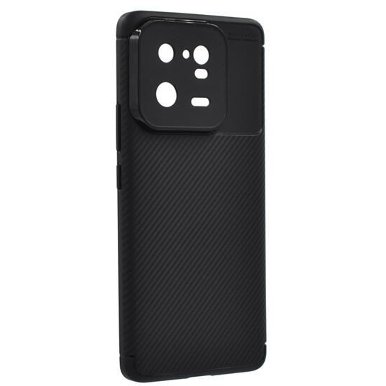 Gigapack Xiaomi 13 Pro karbon mintás szilikon tok fekete (GP-136120) (GP-136120)
