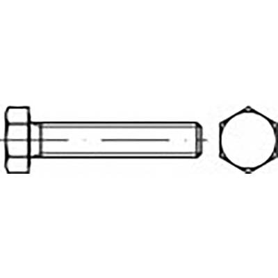 TOOLCRAFT TO-6858900 Hatlap csavar M5 16 mm Külső hatlap DIN 933 Acél 500 db (TO-6858900)