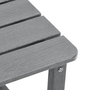3 darabos kerti lounge szett világosszürke HDPE