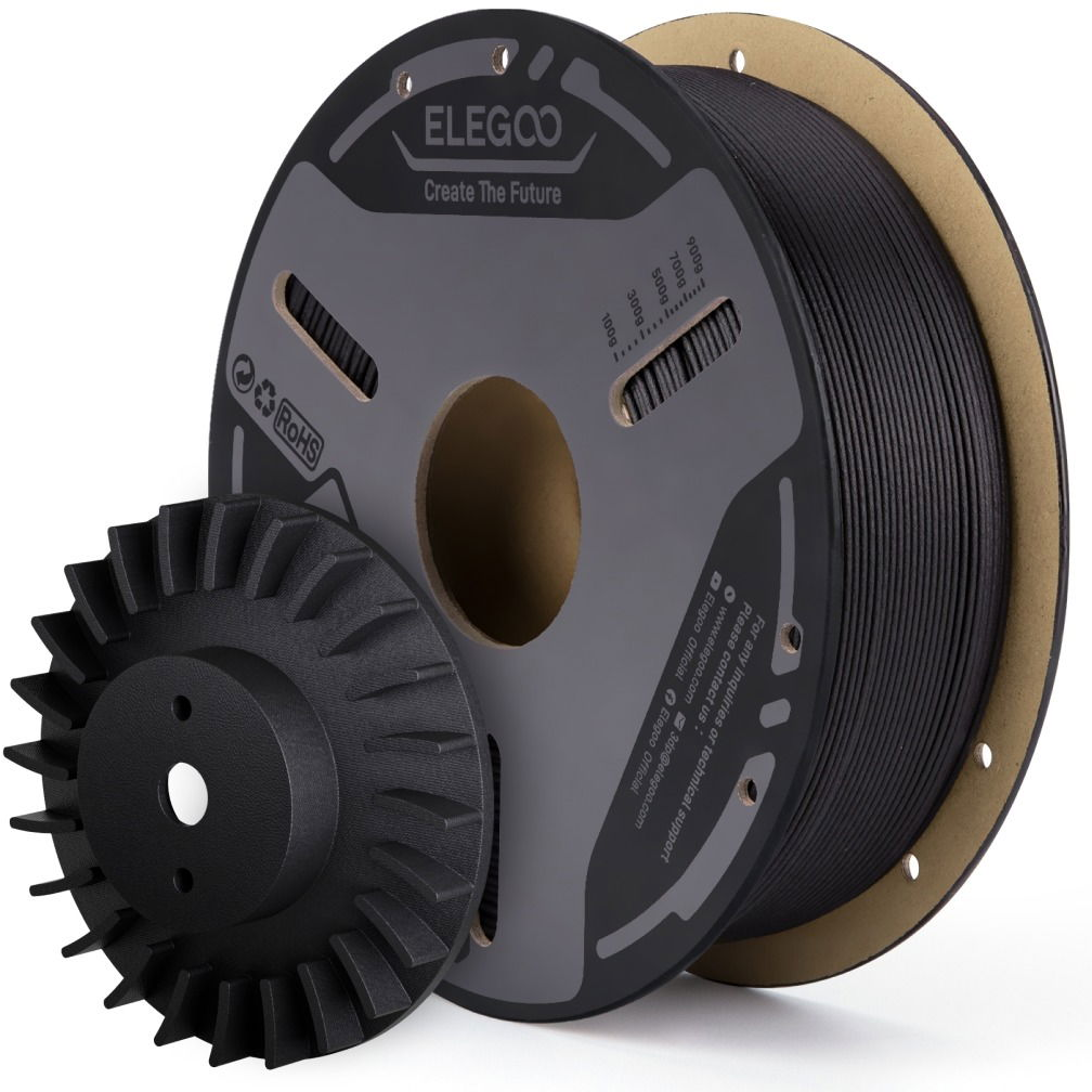 Elegoo PAHT-CF Black, 1 kg (ELEEG250840)