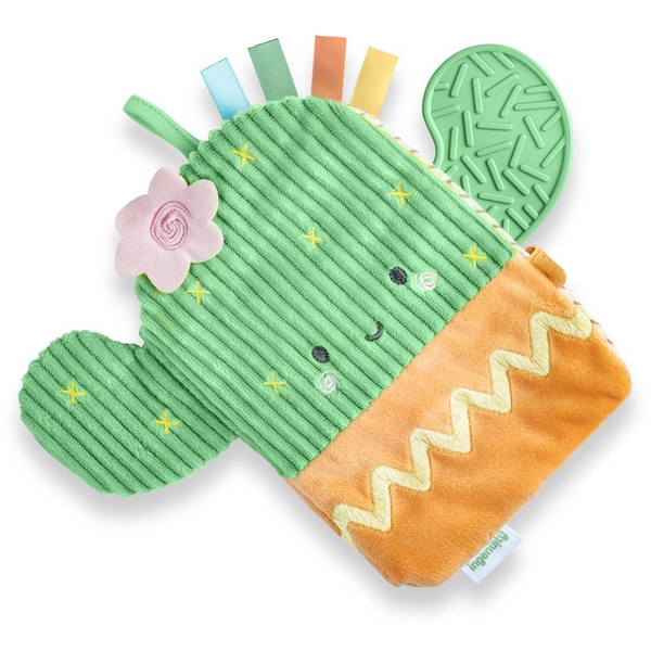 Ingenuity Plush Book with Teether Calm Springs