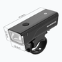 Rockbros 24510003 Akkus LED Kerékpár első lámpa - Fekete
