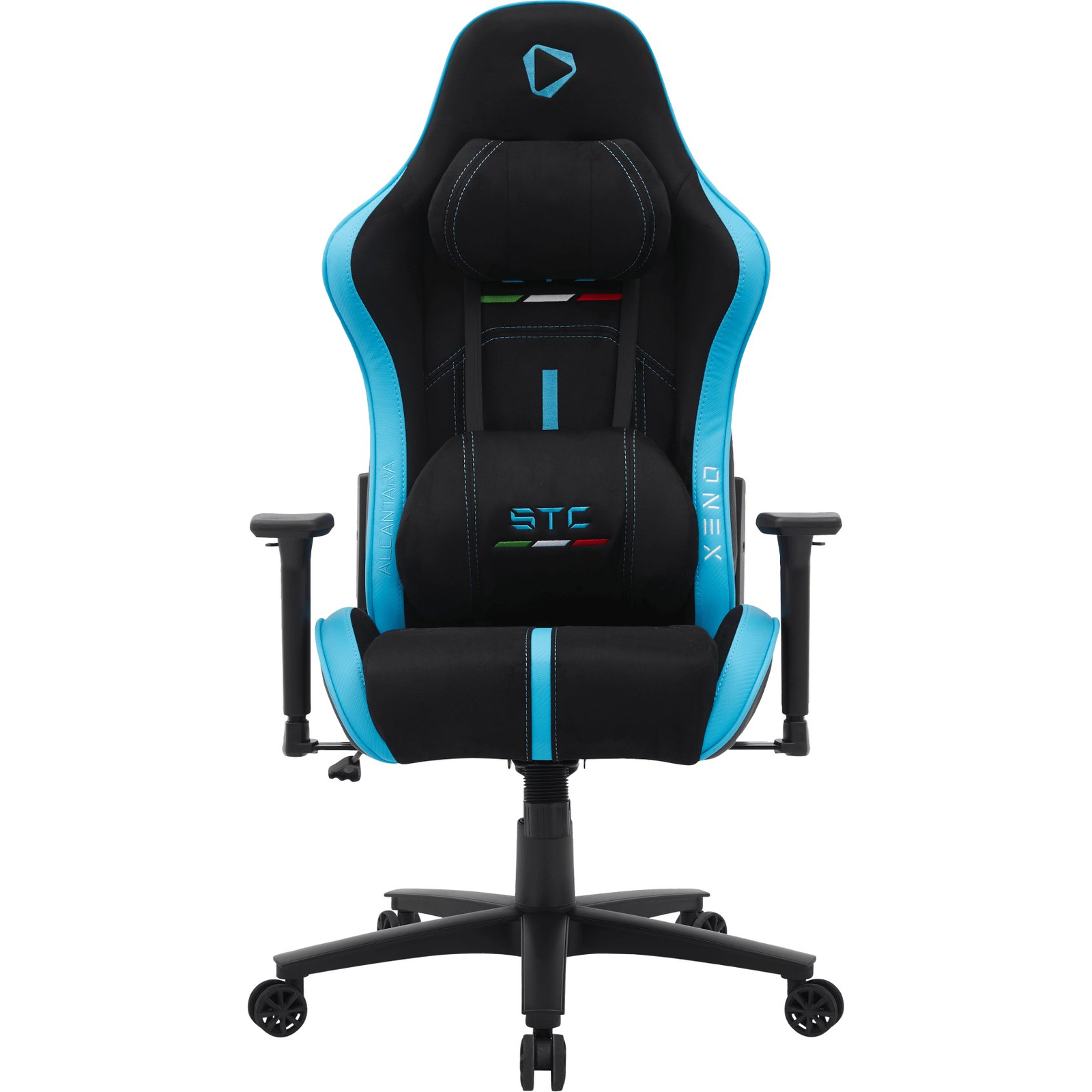 Gaming szék ergonomikus billenő karfás Fekete/Kék STC Alcantara L ONEX-STC-A-L-BB (ONEX-STC-A-L-BB)