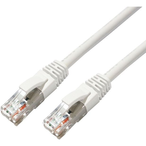  MicroConnect CAT6A UTP 0.25m White LSZH