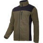 Fleece Pulóver Khaki/Fekete, S, Lahti