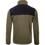 Fleece Pulóver Khaki/Fekete, S, Lahti