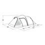 Outwell Earth 5 Alagút sátor