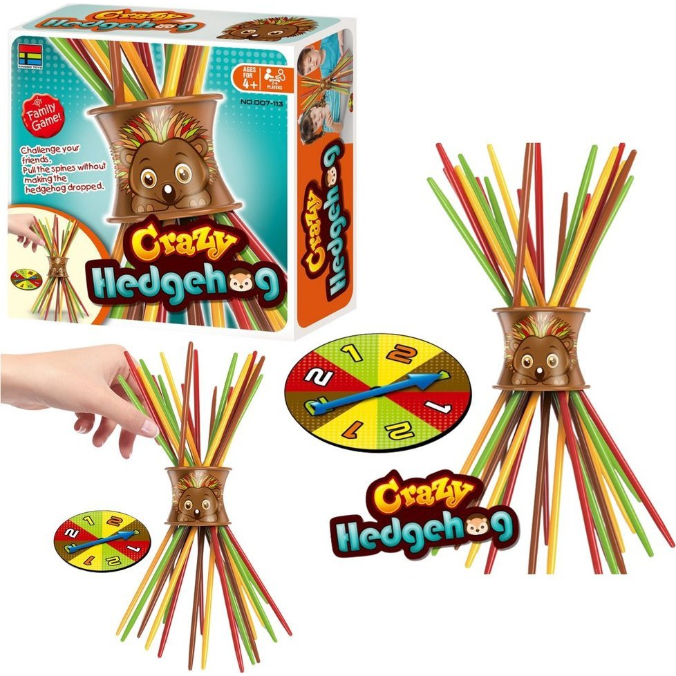 LeanToys Szalony Jeż ügyességi társasjáték család