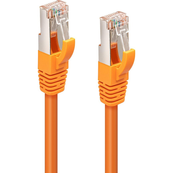 MicroConnect CAT6A S/FTP 10m Orange LSZH