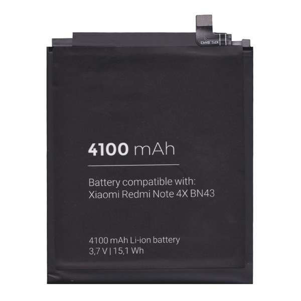 gigapack Akku 4100mAh LI-ION (BN43 kompatibilis) Xiaomi Redmi Note 4X " csomagolás" (GP-98579)