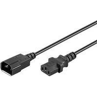 Kabel zasilający MicroConnect Power Cord C13-C14 1.5m Black