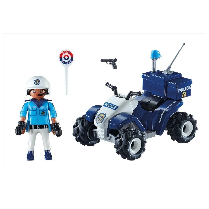 Playmobil Rendőr Speed Quad (71092)