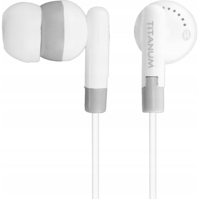 Titanium TH103 Vezetékes In-Ear Fülhallgató - Fehér (TH103)