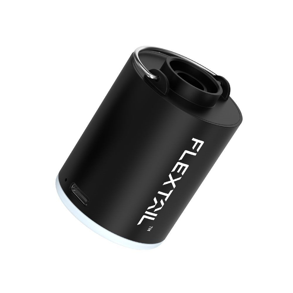 Flextail Tiny Pump X – Kompakt 3 az 1-ben tölhető kempingpumpa, fekete (TYX800-BK-I) (TYX800-BK-I)