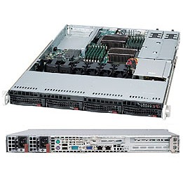 Supermicro SuperChassis 815TQC-R706WB2 Rack Fekete 750 W