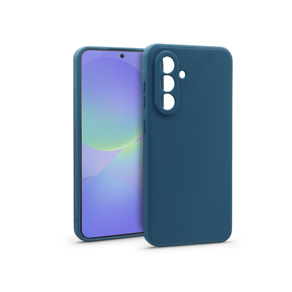 Haffner Matt szilikon tok - Samsung Galaxy A36 5G - kék