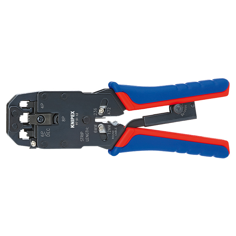 Knipex 975112 Krimpelő fogó Western-dugóhoz (975112)