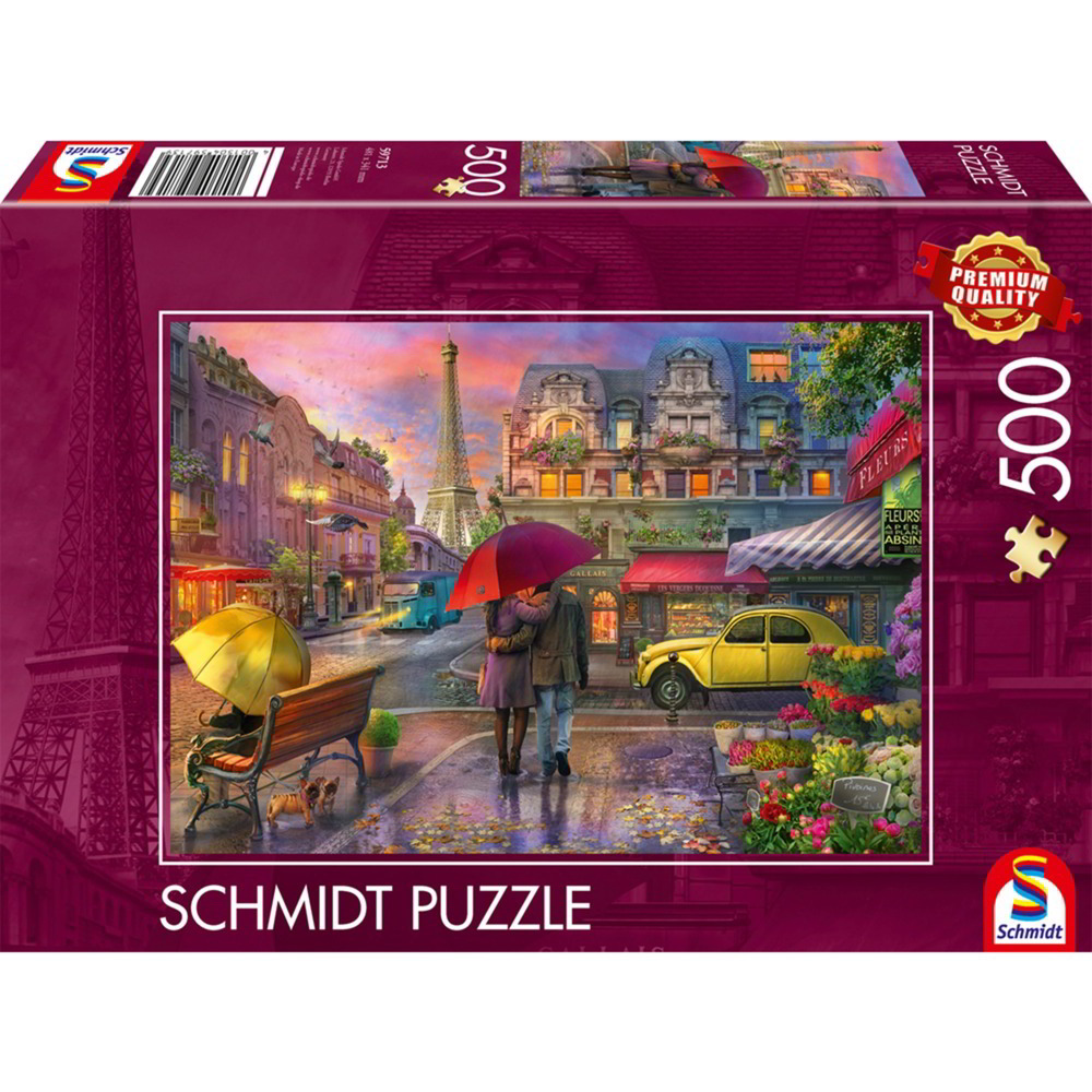 Schmidt Spiele Eső Párizsban 500 darabos puzzle (59713)