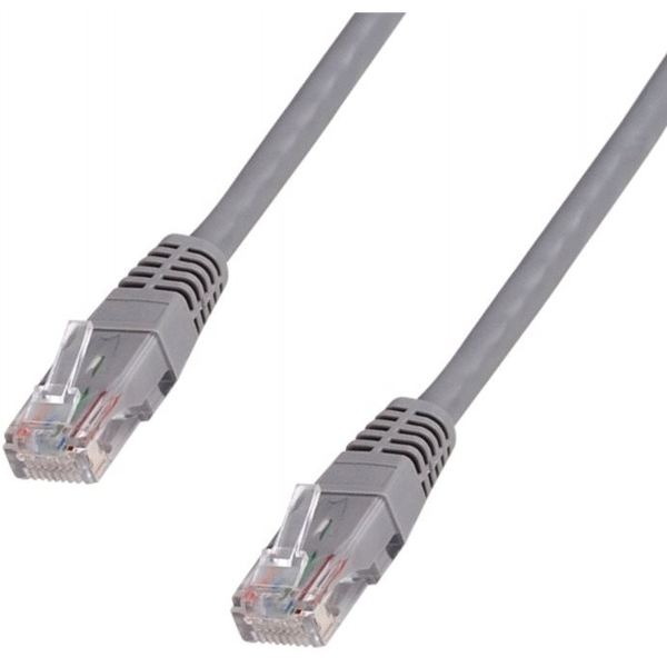 Datacom CAT5E UTP, 10m, szürke