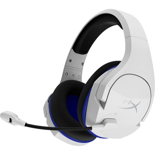 HP HYPERX Vezeték Nélküli Fejhallgató Cloud Stinger Core PS4/PS5 - Gaming Headset Fehér-Kék, HHSS1C-KB-WT/G (4P5J1AA)